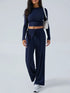 'Riftwear' Long Sleeve Top and Pants Set - Celes Fashion